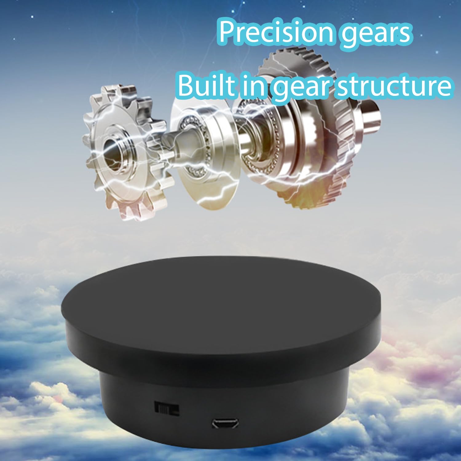 Turn Table For Cake Frosting, 360 Degree Rotating Display Stand, Turntable For Cake. Multi-Functional Turntable For Photography,